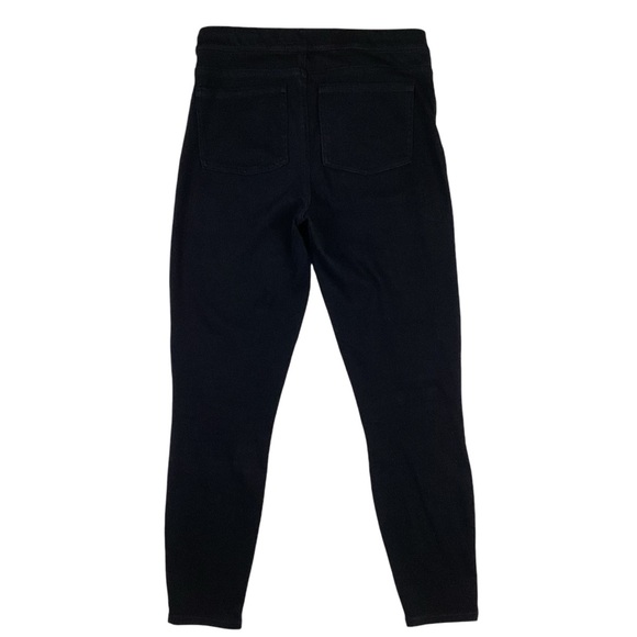 Spanx Twill Fabric Stretch Leggings Black - Picture 11 of 11